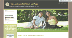 Desktop Screenshot of marriageclinic.net